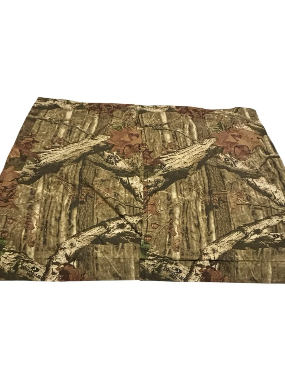 Mossy Oak Break Up Infinity Camo Pillow Case Standard Trees Leaves Brown Green